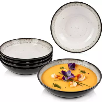 Суповая тарелка Snger, 20 см, черный