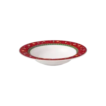Суповая тарелка Toy's Delight Villeroy & Boch, красный