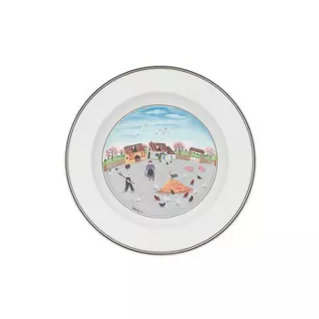 Суповая тарелка Villeroy & Boch, 21 см, многоцветный