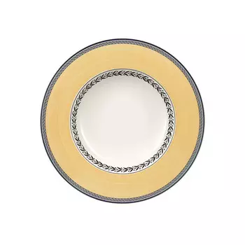 Суповая тарелка Villeroy & Boch, 24,2 см, белый/серый/желтый