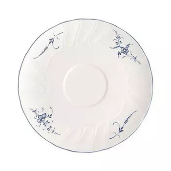 Суповое блюдце Old Luxembourg 19 см Villeroy & Boch, белый синий