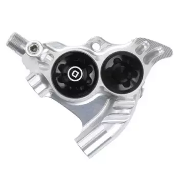 Суппорт дискового тормоза Hope RX4+ Flat Mount+20 160 mm Rear, серебряный