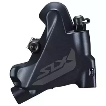 Суппорт дискового тормоза Shimano SLX M7110 2 Piston FM Hydraulic Rear, серебряный