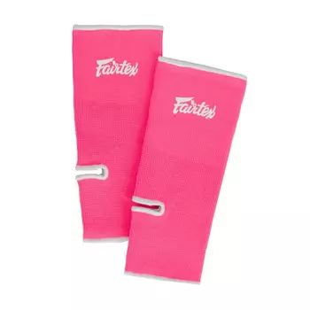 Суппорт голеностопа Fairtex AS1, розовый/белый