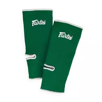 Суппорт голеностопа Fairtex AS1, темно-зеленый/белый