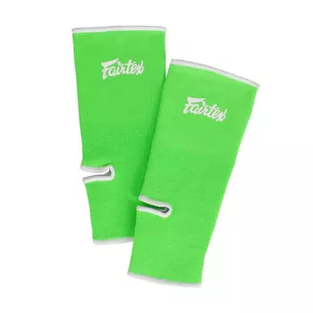 Суппорт голеностопа Fairtex AS1, зеленый/белый