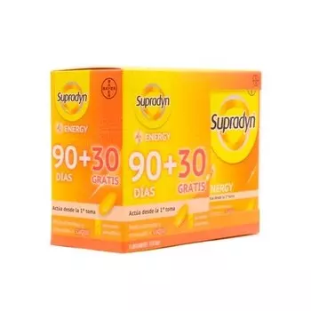 Supradyn Energy Tablets 90 таблеток + 30 таблеток в подарок