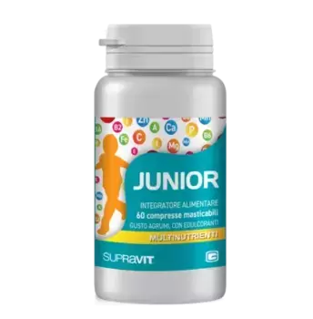 Суправит Юниор 60 жевательные таблетки Мультивитаминная добавка для детей Supravit