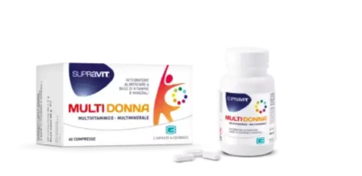 Суправит Мульти Женщина 60 таблеток Витаминно-минеральная добавка Supravit