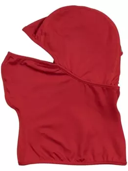 Supreme балаклава с логотипом, красный