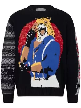 Supreme джемпер Supreme x Yohji Yamamoto x Tekken, черный