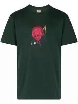 Supreme футболка Араки Роуз, зеленый