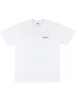 Supreme футболка Big Heat, белый