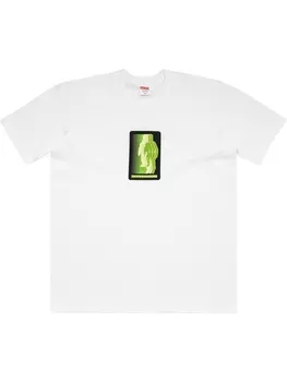 Supreme футболка Blur, белый