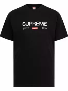 Supreme футболка Est 1994, черный