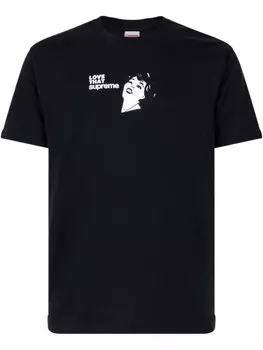 Supreme футболка Love That, черный