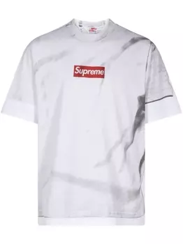 Supreme футболка Maison Margiela из коллаборации с MM6, белый