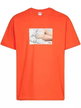 Supreme футболка Maude, красный