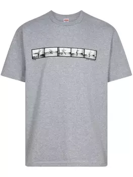 Supreme футболка Milford Graves, серый