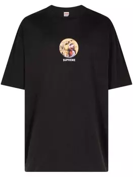 Supreme футболка Мисс Пигги, черный