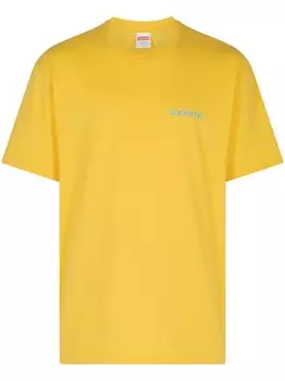 Supreme футболка Нью-Йорка, желтый