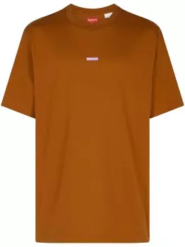 Supreme футболка с изображением пишущей машинки, оранжевый