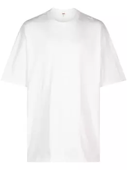 Supreme футболка с рисунком, белый