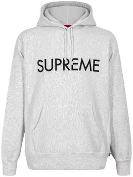 Supreme худи Capital, серый