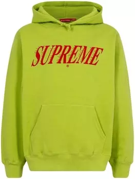 Supreme худи Crossover, зеленый