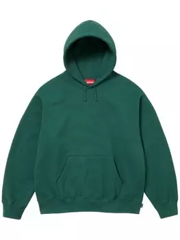 Supreme худи Green с аппликацией, зеленый