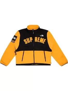 Supreme куртка с логотипом Arc из коллаборации с The North Face, желтый