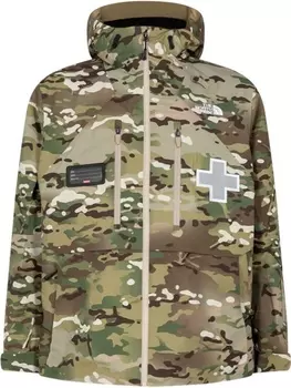 Supreme куртка Summit Series Rescue Mountain из коллаборации с The North Face, зеленый