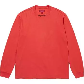 Supreme Лонгслив Embroidered Collar Long Sleeve Top