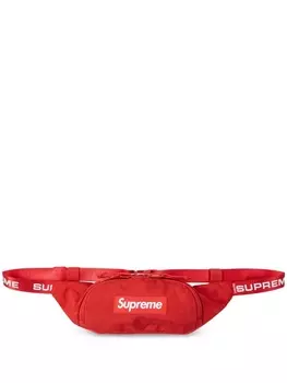 Supreme маленькая поясная сумка, красный