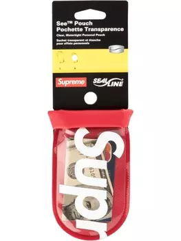 Supreme маленький клатч SealLine See из коллекции SS17, красный