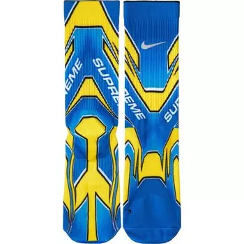 Supreme Носки Nike Spark Crew, зеленые, многоцветные