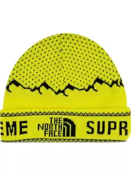 Supreme шапка бини TNF, желтый