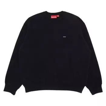 Supreme Small Box Crewneck, черный