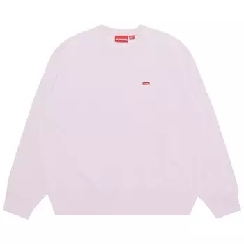Supreme Small Box Crewneck, светло-розовый