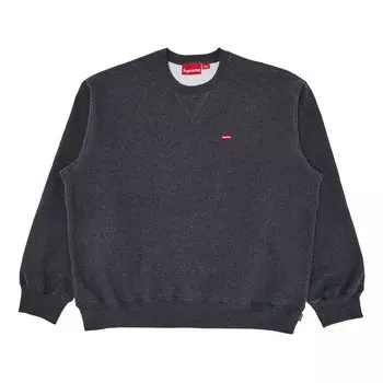 Supreme Small Box Crewneck, темно-серый