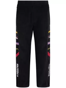 Supreme спортивные брюки x Skittles x Polartec Black, черный