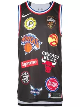 Supreme спортивный топ Nike/NBA Teams Basketball Jersey, черный