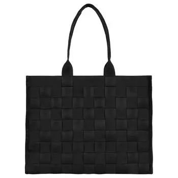 Supreme Сумка-шоппер из жаккарда, сумка-шоппер, обычная, унисекс, черная