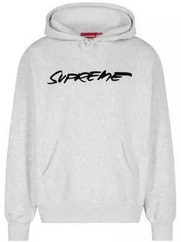 Supreme толстовка с капюшоном Futura, серый