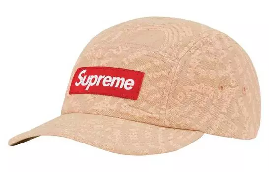 Кепка унисекс Supreme, бежевый
