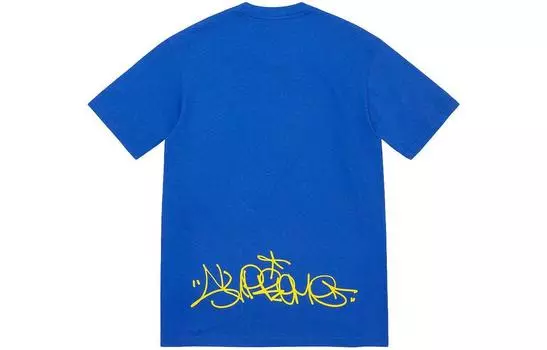 Мужская футболка Supreme, синий