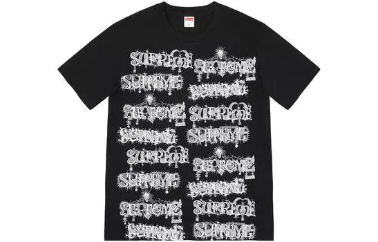 Мужская футболка Supreme, черный