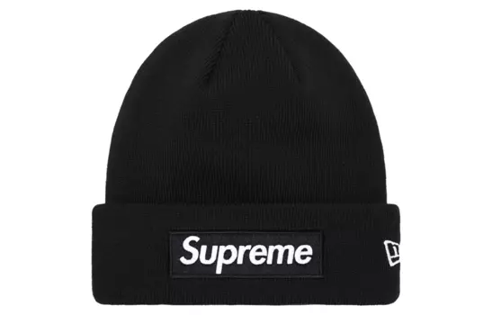 Шапка унисекс Supreme, черный