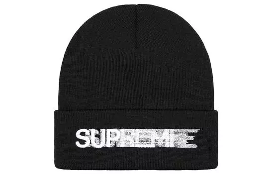 Шапка унисекс Supreme, черный