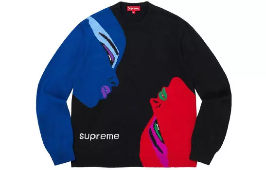 Свитер унисекс Supreme, мультиколор